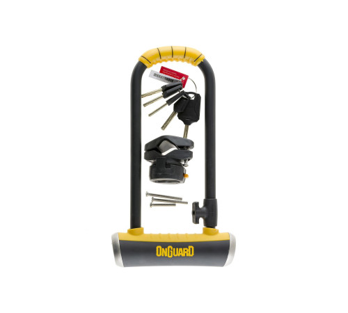 Велозамок ONGUARD PitBull Mini LS 8007 U-LOCK - 14мм 90мм 240мм - 5 x ключі з кодом Велозамок ONGUARD PitBull Mini LS 8007 U-LOCK - 14мм 90мм 240мм - 5 x ключі з кодом