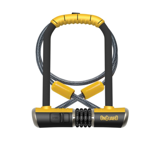 Замок ONGUARD Combo DT 8012C U-LOCK - 13 Мм 115 Мм 230 Мм - Комбінація + Трос Замок ONGUARD Combo DT 8012C U-LOCK - 13 Мм 115 Мм 230 Мм - Комбінація + Трос