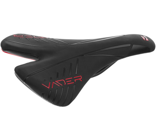 Сідло дорожнє 270х140мм VADER VD1141-10 чорно-червоне Сідло дорожнє 270х140мм VADER VD1141-10 чорно-червоне