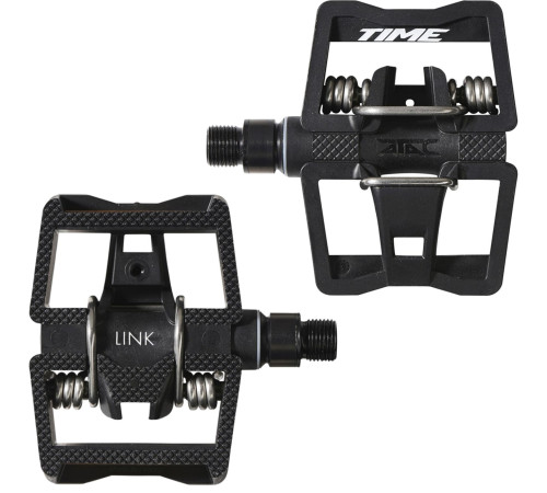 Педалі контактні City TIME ATAC LINK з шипами ATAC Easy - чорні