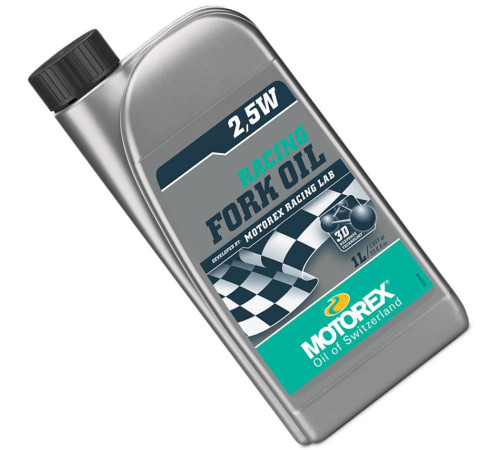 Масло для ам ортизатора MOTOREX Racing Fork 2,5W 1L Масло для ам ортизатора MOTOREX Racing Fork 2,5W 1L