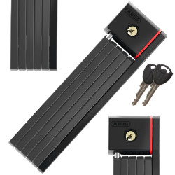 Замок велосипедний ABUS BORDO UGRIP 5700/80 BK + кріплення SH