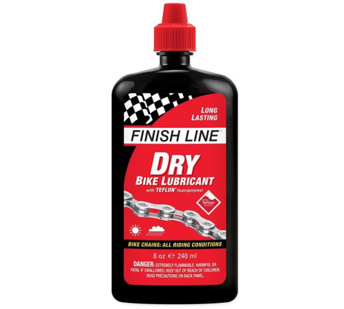 Мастило велосипедне FINISH LINE DRY LUBE BN Ceramic 240 мл Мастило велосипедне FINISH LINE DRY LUBE BN Ceramic 240 мл