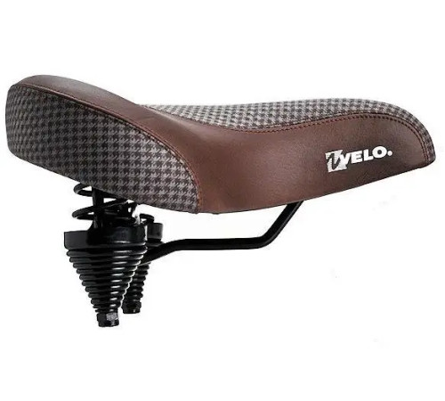 Широке коричневе сідло VELO PROX 8088 Широке коричневе сідло VELO PROX 8088