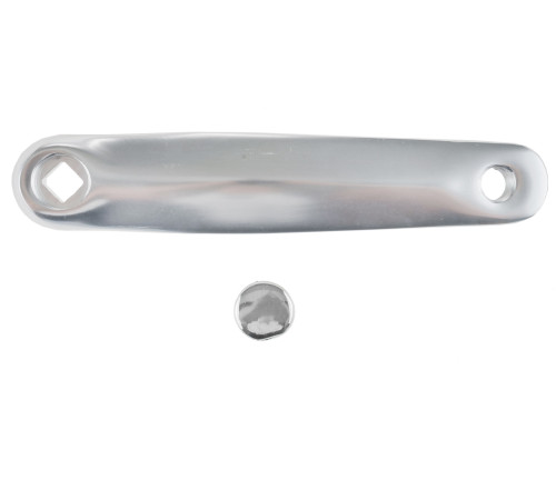 Ліва Алюмінієва Срібляста Рукоятка Квадратна 170 Мм