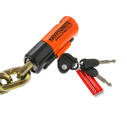 Велосипедний замок KRYPTONITE EVOLUTION SERIES 4 1090 CHAIN 90см, ланцюговий механізм Велосипедний замок KRYPTONITE EVOLUTION SERIES 4 1090 CHAIN 90см, ланцюговий механізм