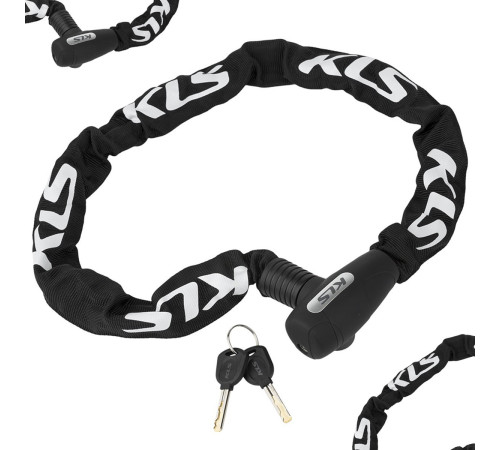 Велозамок KELLYS CHAINLOCK 8 з ключем (0,8 x 100cm) - чорний Велозамок KELLYS CHAINLOCK 8 з ключем (0,8 x 100cm) - чорний