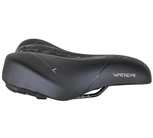 Сідло COMFORT/CITY VADER 90st 260x210mm VD851B-02 чорний L Сідло COMFORT/CITY VADER 90st 260x210mm VD851B-02 чорний L