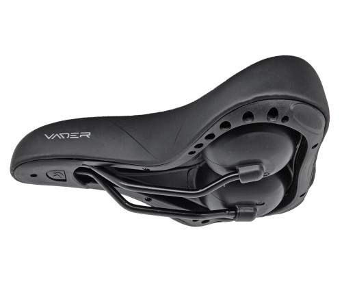 Сідло COMFORT/CITY VADER 90st 260x210mm VD851B-02 чорний L Сідло COMFORT/CITY VADER 90st 260x210mm VD851B-02 чорний L