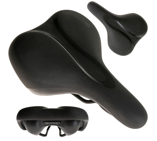 Сідло SELLE ROYAL RIO 3021DRO CITY LADY 260x190 б.ярз. чорний Сідло SELLE ROYAL RIO 3021DRO CITY LADY 260x190 б.ярз. чорний