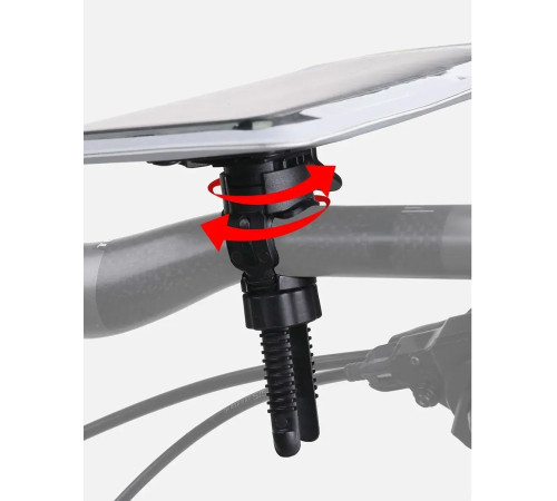 Чохол для телефона на кермо Rhinowalk Bike Phone 7 SK300, сріблястий