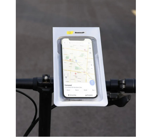 Чохол для телефона на кермо Rhinowalk Bike Phone 7 SK300, сріблястий
