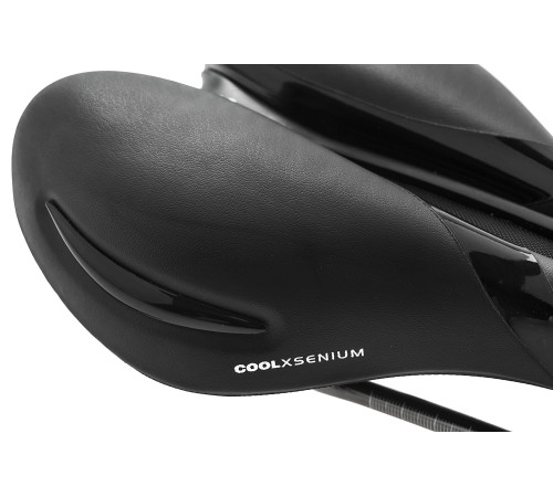Сідло для велосипеда SELLE ROYAL RESPIRO SOFT ATHLETIC 45 градусів. гель + еластомери унісекс Сідло для велосипеда SELLE ROYAL RESPIRO SOFT ATHLETIC 45 градусів. гель + еластомери унісекс