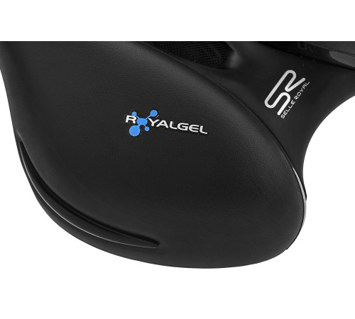 Сідло для велосипеда SELLE ROYAL RESPIRO SOFT ATHLETIC 45 градусів. гель + еластомери унісекс Сідло для велосипеда SELLE ROYAL RESPIRO SOFT ATHLETIC 45 градусів. гель + еластомери унісекс