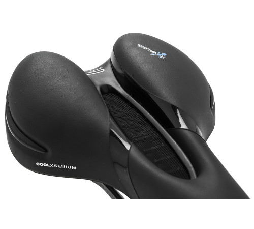 Сідло для велосипеда SELLE ROYAL RESPIRO SOFT ATHLETIC 45 градусів. гель + еластомери унісекс Сідло для велосипеда SELLE ROYAL RESPIRO SOFT ATHLETIC 45 градусів. гель + еластомери унісекс