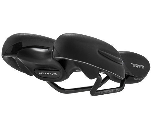 Сідло для велосипеда SELLE ROYAL RESPIRO SOFT ATHLETIC 45 градусів. гель + еластомери унісекс Сідло для велосипеда SELLE ROYAL RESPIRO SOFT ATHLETIC 45 градусів. гель + еластомери унісекс