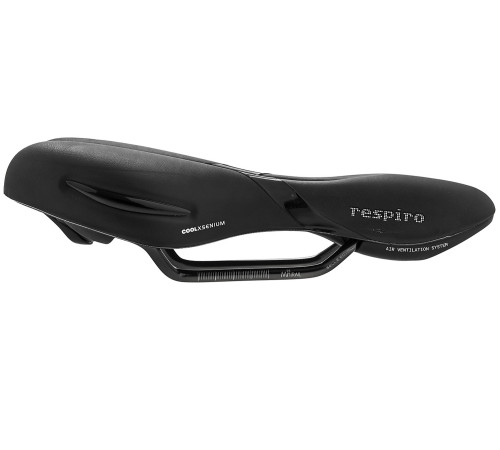 Сідло для велосипеда SELLE ROYAL RESPIRO SOFT ATHLETIC 45 градусів. гель + еластомери унісекс Сідло для велосипеда SELLE ROYAL RESPIRO SOFT ATHLETIC 45 градусів. гель + еластомери унісекс