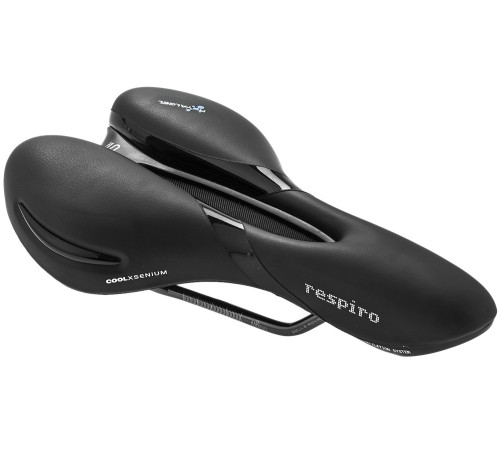 Сідло для велосипеда SELLE ROYAL RESPIRO SOFT ATHLETIC 45 градусів. гель + еластомери унісекс Сідло для велосипеда SELLE ROYAL RESPIRO SOFT ATHLETIC 45 градусів. гель + еластомери унісекс