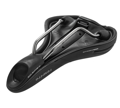 Сідло для велосипеда SELLE ROYAL RESPIRO SOFT ATHLETIC 45 градусів. гель + еластомери унісекс Сідло для велосипеда SELLE ROYAL RESPIRO SOFT ATHLETIC 45 градусів. гель + еластомери унісекс