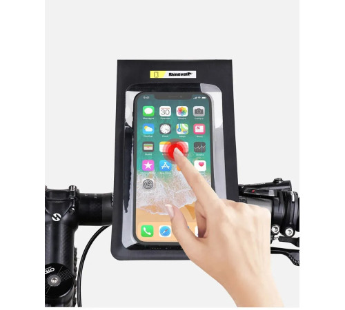 Чохол для телефона на кермо Rhinowalk Bike Phone 7.2 SK300, рожевий