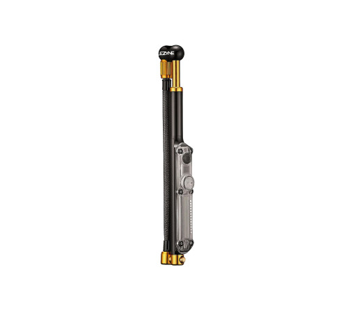 Ручний насос LEZYNE DIGITAL SHOCK DRIVE (24 bar/350 psi) чорно-золотистий Ручний насос LEZYNE DIGITAL SHOCK DRIVE (24 bar/350 psi) чорно-золотистий