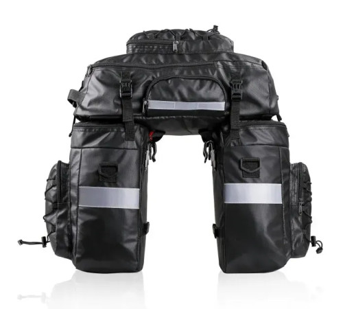 Велобаул 3-в-1 Rhinowalk Transformer X21606 65 л, чорний