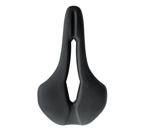 Сідло KELLYS KLS SPEAR MTB 250x155 мм з отвором, чорне Сідло KELLYS KLS SPEAR MTB 250x155 мм з отвором, чорне