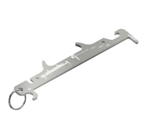 Прилад для вимірювання зносу ланцюга LEZYNE CHAIN GAUGE Прилад для вимірювання зносу ланцюга LEZYNE CHAIN GAUGE