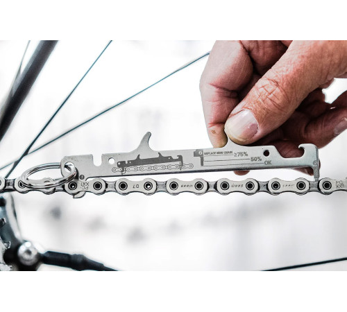 Прилад для вимірювання зносу ланцюга LEZYNE CHAIN GAUGE Прилад для вимірювання зносу ланцюга LEZYNE CHAIN GAUGE