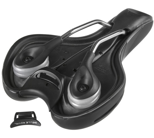 Сідло SELLE ROYAL RESPIRO SOFT MODERATE 60 град гель + еластомери чоловічі Сідло SELLE ROYAL RESPIRO SOFT MODERATE 60 град гель + еластомери чоловічі
