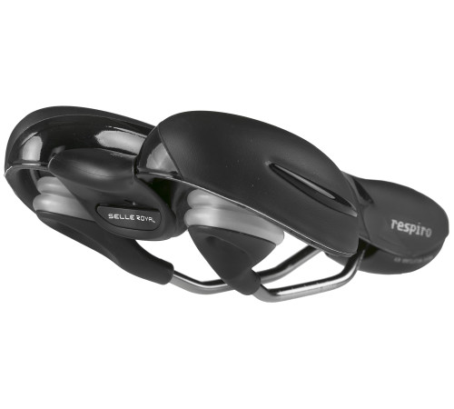 Сідло SELLE ROYAL RESPIRO SOFT MODERATE 60 град гель + еластомери чоловічі Сідло SELLE ROYAL RESPIRO SOFT MODERATE 60 град гель + еластомери чоловічі