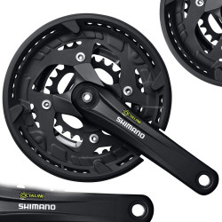 Шатун  p+l 48x36x26/175мм SHIMANO FC-T4010 Alivio - чорний