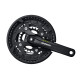 Шатун p+l 48x36x26/175мм SHIMANO FC-T4010 Alivio - чорний