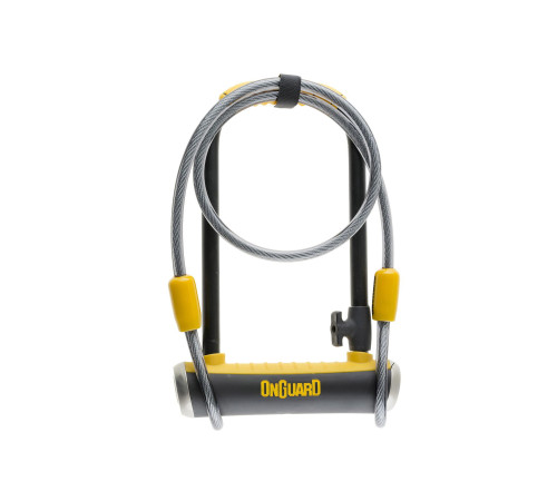 Велозамок ONGUARD PitBull Mini LS 8007DT U-LOCK - 14мм 90мм 240мм Велозамок ONGUARD PitBull Mini LS 8007DT U-LOCK - 14мм 90мм 240мм