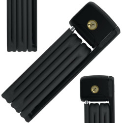 Замок сигментний ABUS BORDO LITE MINI 6055K/60 BK SH - чорний
