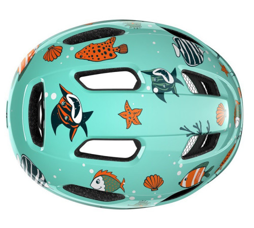 Шолом велосипедний дитячий Pnut KinetiCore Sealife XXS 46-52 См - зелений Шолом велосипедний дитячий Pnut KinetiCore Sealife XXS 46-52 См - зелений