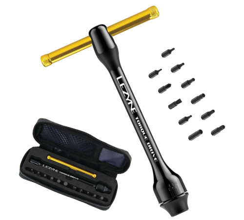 Ключ динамометричний LEZYNE TORQUE DRIVE 2-10 Нм + 11 насадок Ключ динамометричний LEZYNE TORQUE DRIVE 2-10 Нм + 11 насадок