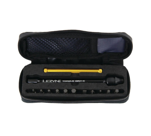 Ключ динамометричний LEZYNE TORQUE DRIVE 2-10 Нм + 11 насадок Ключ динамометричний LEZYNE TORQUE DRIVE 2-10 Нм + 11 насадок