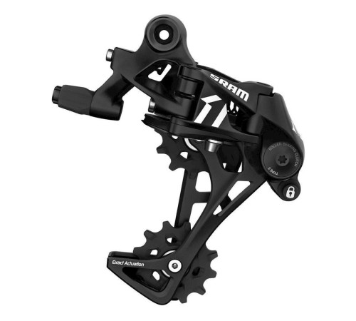 Задній перемикач 11-швидкісний SRAM Apex 1 Black Long Cage Задній перемикач 11-швидкісний SRAM Apex 1 Black Long Cage