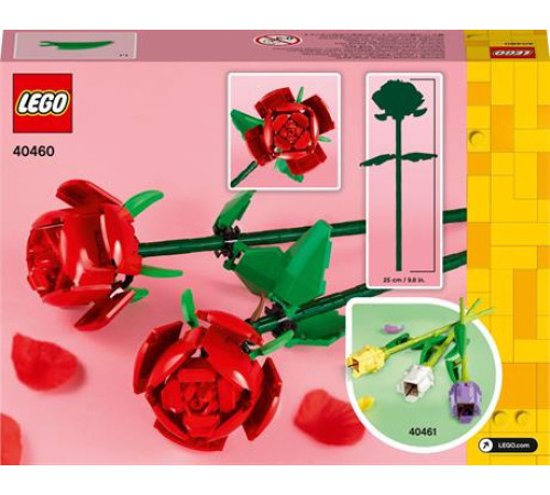 Конструктор LEGO Iconic Троянди 120 деталей (40460) Конструктор LEGO Iconic Троянди 120 деталей (40460)