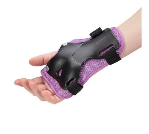 Набір протекторів H719 Nils Extreme - чорно-фіолетовий/розмір L