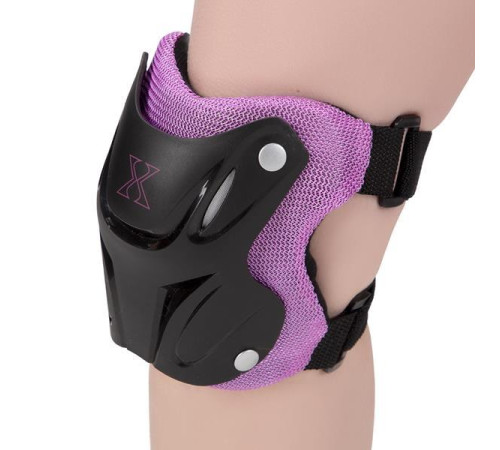 Набір протекторів H719 Nils Extreme - чорно-фіолетовий/розмір L