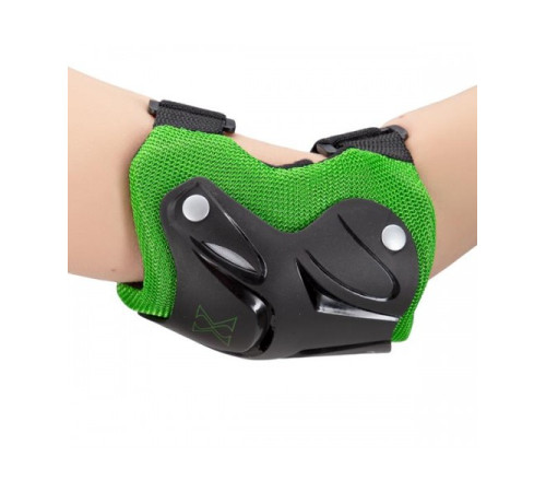 Набір протекторів H719 Nils Extreme - чорно-зелений/розмір М