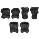 H320 SIZE L BLACK-YELLOW PROTECTORS SET NILS EXTREME