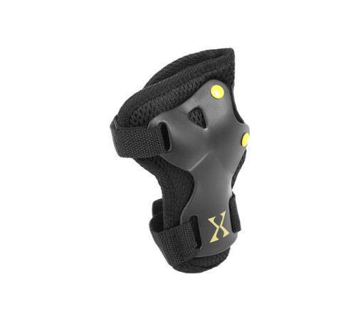 КОМПЛЕКТ ПРОТЕКТОРІВ NILS EXTREME H320 розмір M чорно-жовтий КОМПЛЕКТ ПРОТЕКТОРІВ NILS EXTREME H320 розмір M чорно-жовтий
