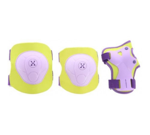 Набір протекторів H704 SIZE NILS EXTREME - фіолетово-жовтий/розмір М