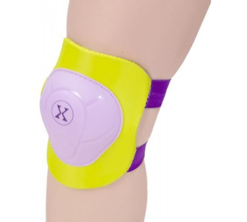 Набір протекторів H704 SIZE NILS EXTREME - фіолетово-жовтий/розмір М