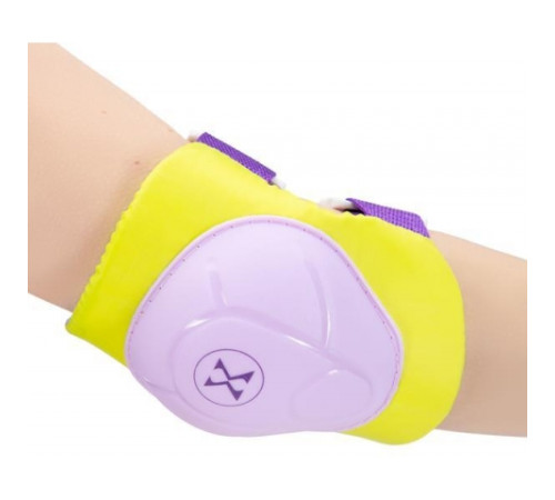 Набір протекторів H704 NILS EXTREME - фіолетово-жовтий/розмір S