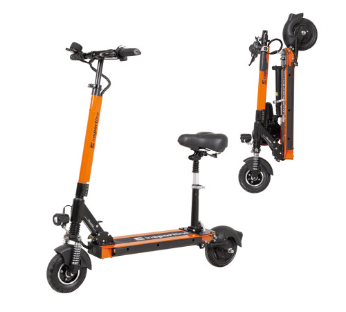 inSPORTline Skootie Pro 8” з сидінням - помаранчевий