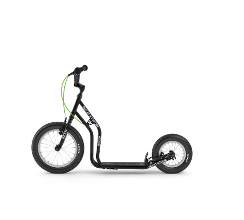 Самокат Yedoo Wzoom Y30 16/12' - чорний Самокат Yedoo Wzoom Y30 16/12' - чорний